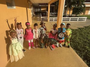 Children dressed as favorite characters